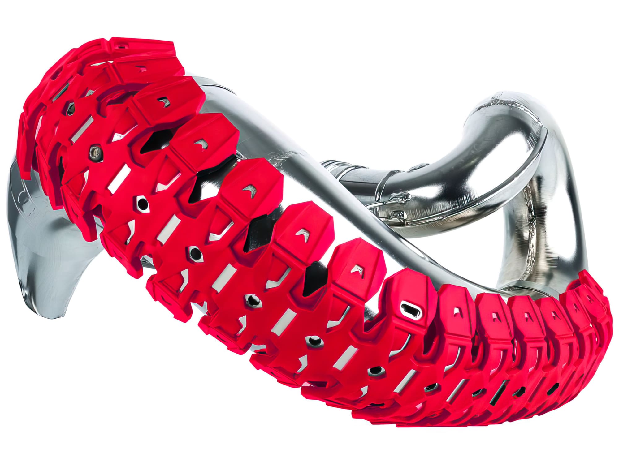 POL-8455100001 Protezione Silenziatore Polisport Armadillo Extreme rosso, COD: POL-8455100001
