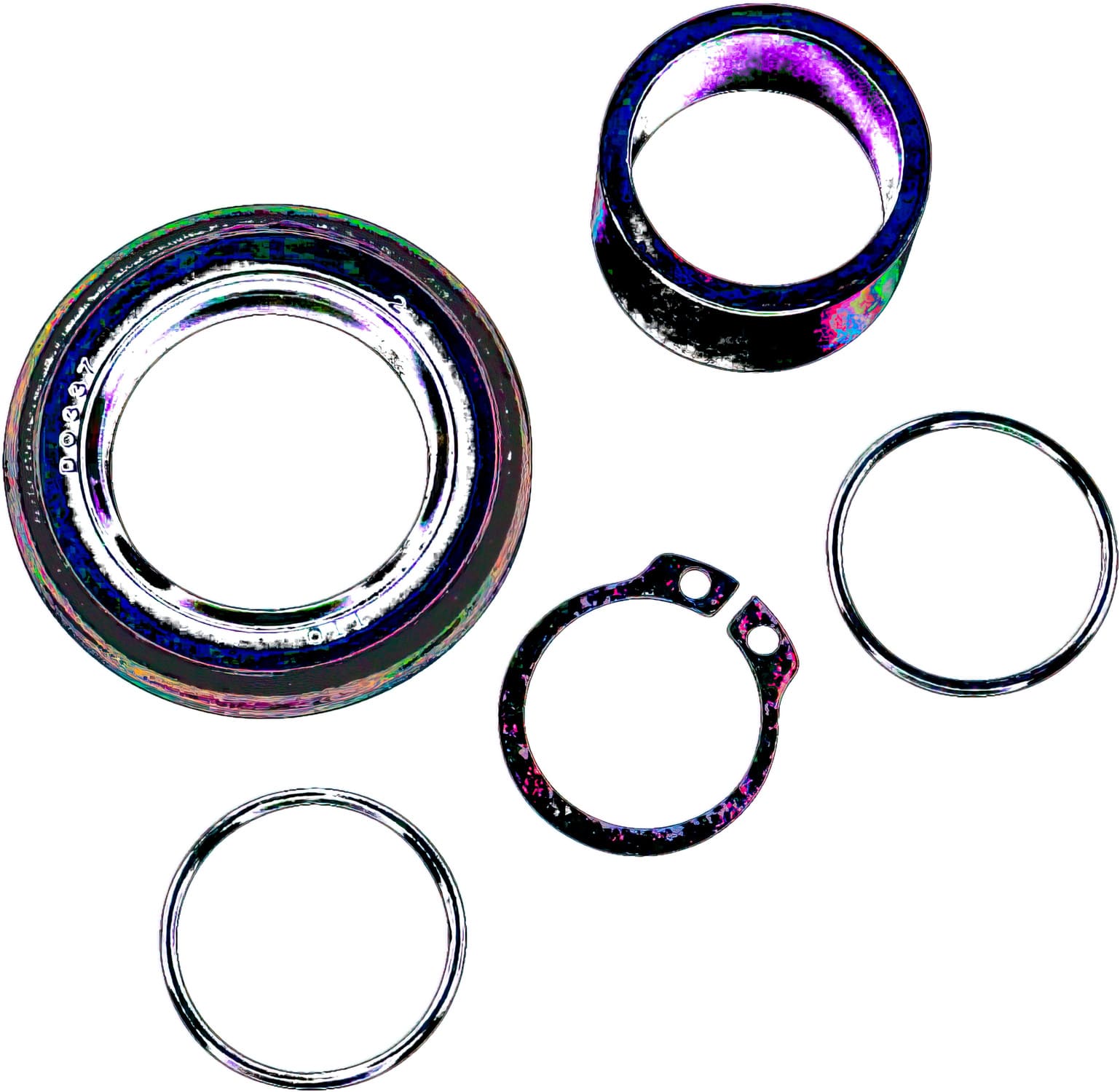 MR09350440 Kit paraolio pignone albero intermedio Moose Racing RM-Z 250, COD: MR09350440