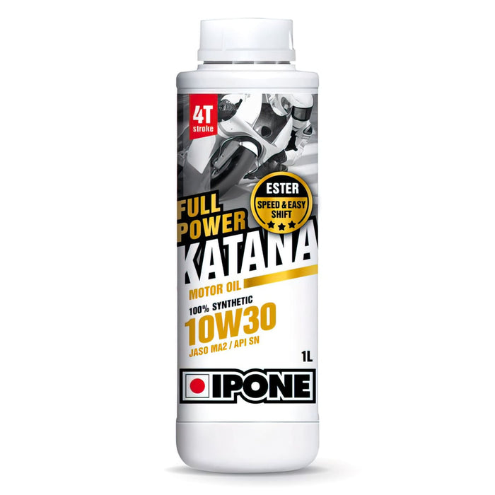IP-800632 Olio Motore 4 tempi 10W30 Ipone Full Power Katana 100% sintetico 1L, COD: IP-800632