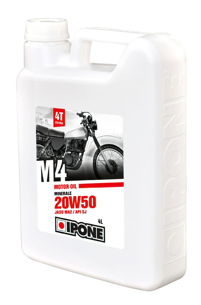 IP-800069 Olio Motore 4 tempi 20W50 Ipone M4 minerale 4L