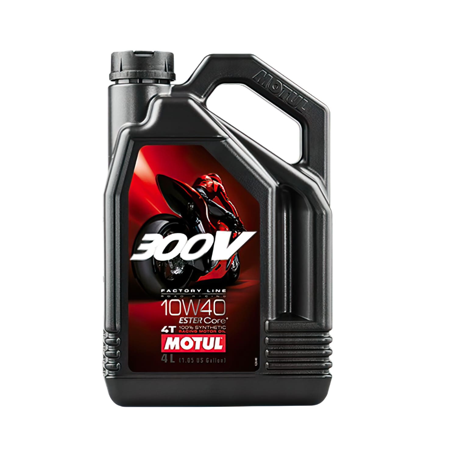 OMOT104121 Olio Motore 4T Motul 300V Factory Line 10W-40 4L, COD: OMOT104121