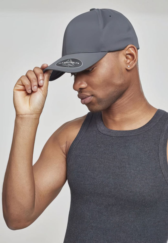 FF-180-00094-0044 Cappellino Flexfit Delta grigio scuro L/XL
