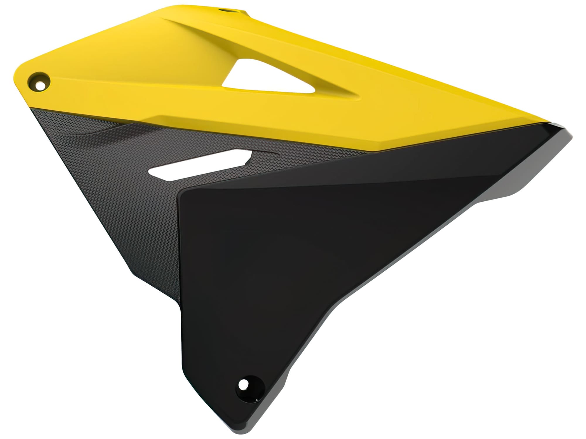POL-8155800002 Carene laterale anteriore Polisport colore originale 2019 Suzuki RM 125 / 250, COD: POL-8155800002