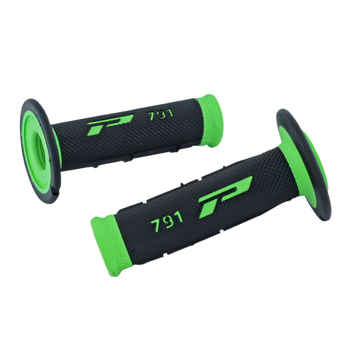 PG791-170774 Manopole ProGrip 791 duo density 115mm nero/verde fluo