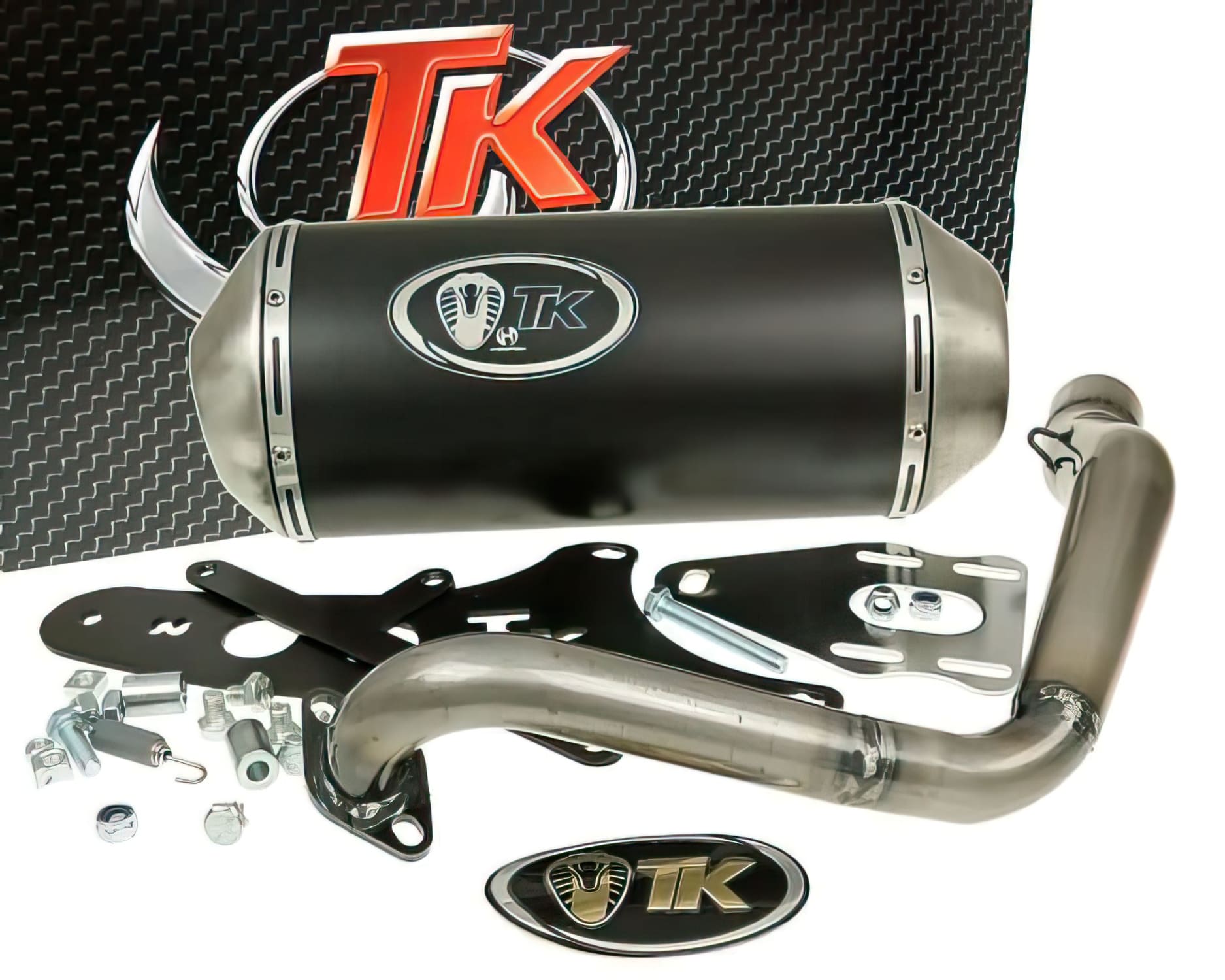 TK-M4T77-N Marmitta Turbo Kit GMax GY6 125/150cc