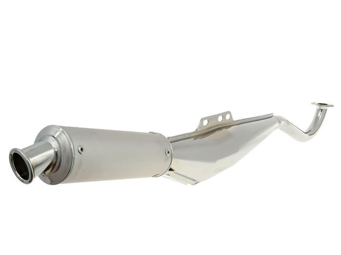 MOF-29660 Marmitta Tecno cromato silenziatore alluminio Puch Maxi (E-Pass / CE)