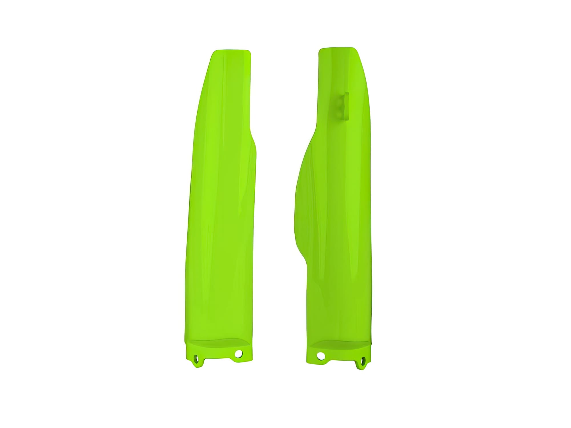 POL-8468500001 Protezione Forcella Polisport verde citron Kawasaki KX 125 / 250