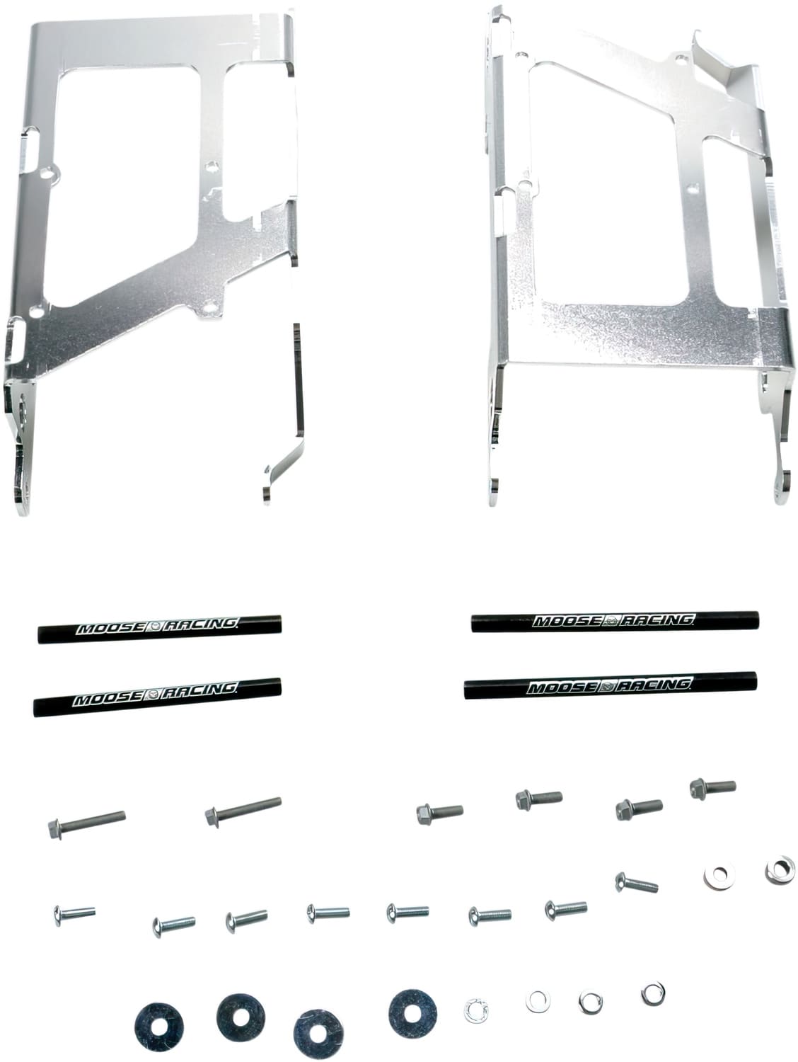 MR19010136 Protezione / Staffa stabilizzatore radiatore alluminio KTM EXC 450 - 525 Moose Racing, COD: MR19010136