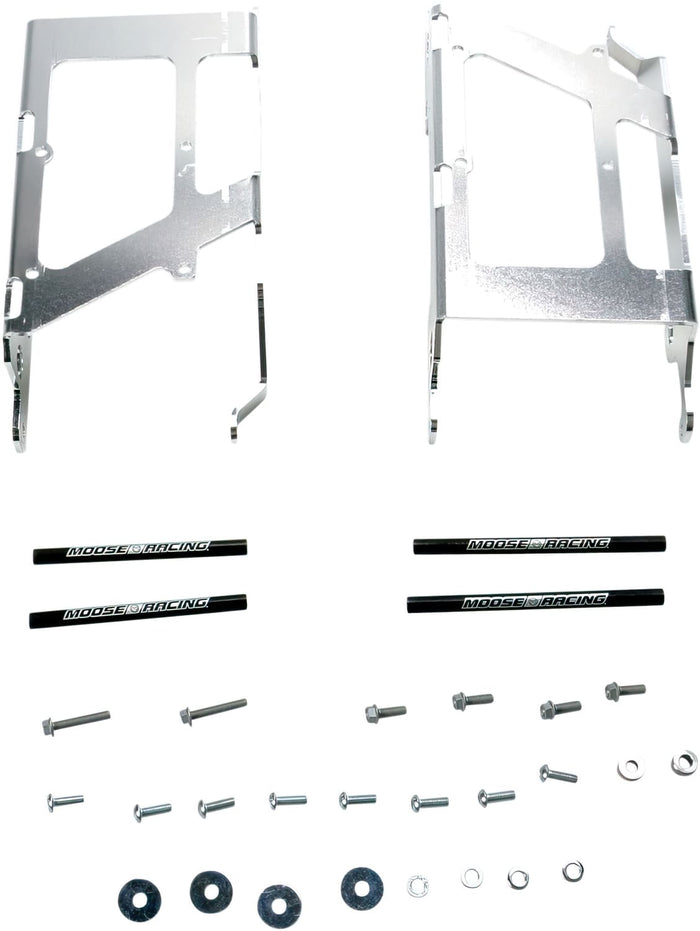 MR19010136 Protezione / Staffa stabilizzatore radiatore alluminio KTM EXC 450 - 525 Moose Racing, COD: MR19010136