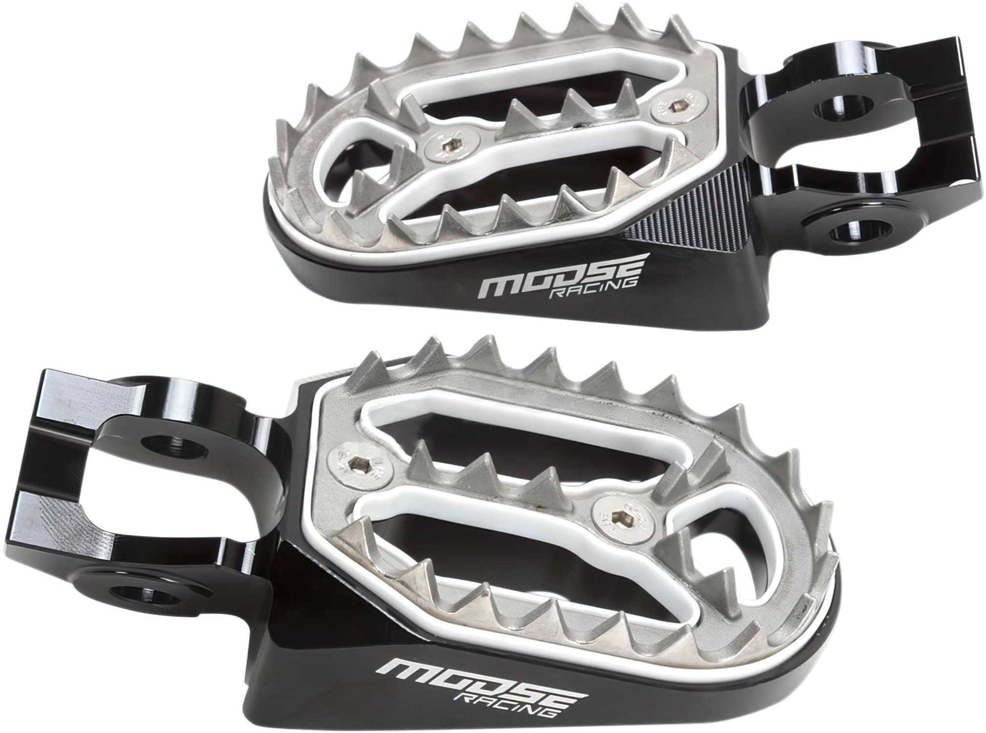 MR16201737 Poggiapiedi Moose Racing Qualifier FC / TC / SX / SX-F nero, COD: MR16201737