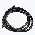 MF01.110/BK Guaina cavo a spirale d.6mm l.150cm nero, COD: MF01.110/BK