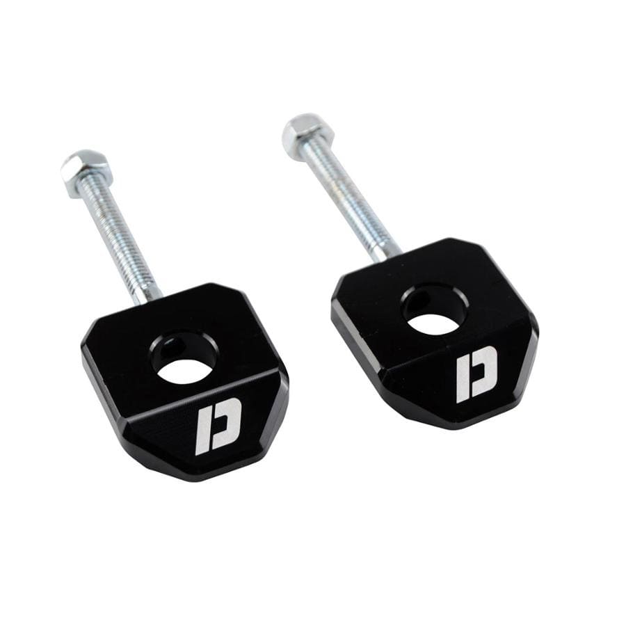 CGN508641 Tendicatena asse ruota 12mm Doppler Alu CNC nero Derbi / Gilera / Aprilia, COD: CGN508641