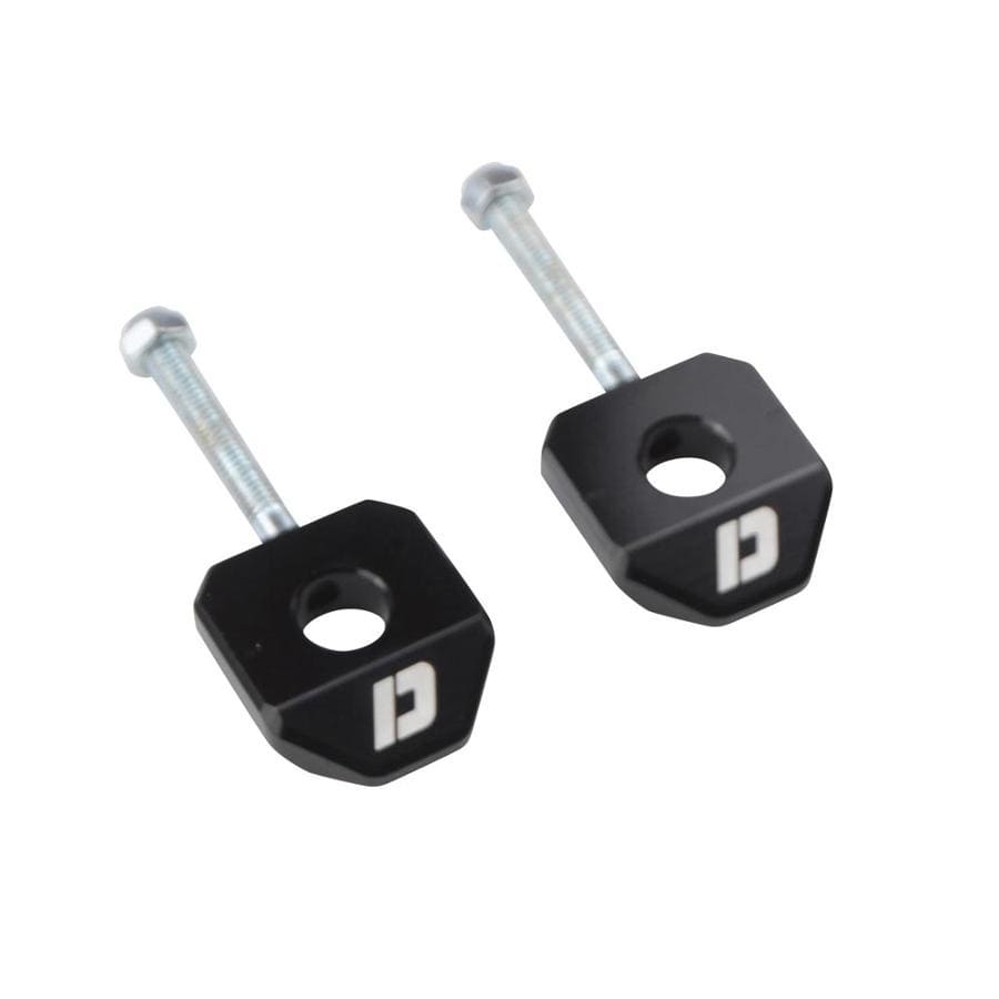 CGN508645 Tendicatena asse ruota 15mm Doppler Alu CNC nero Derbi / Gilera / Aprilia, COD: CGN508645