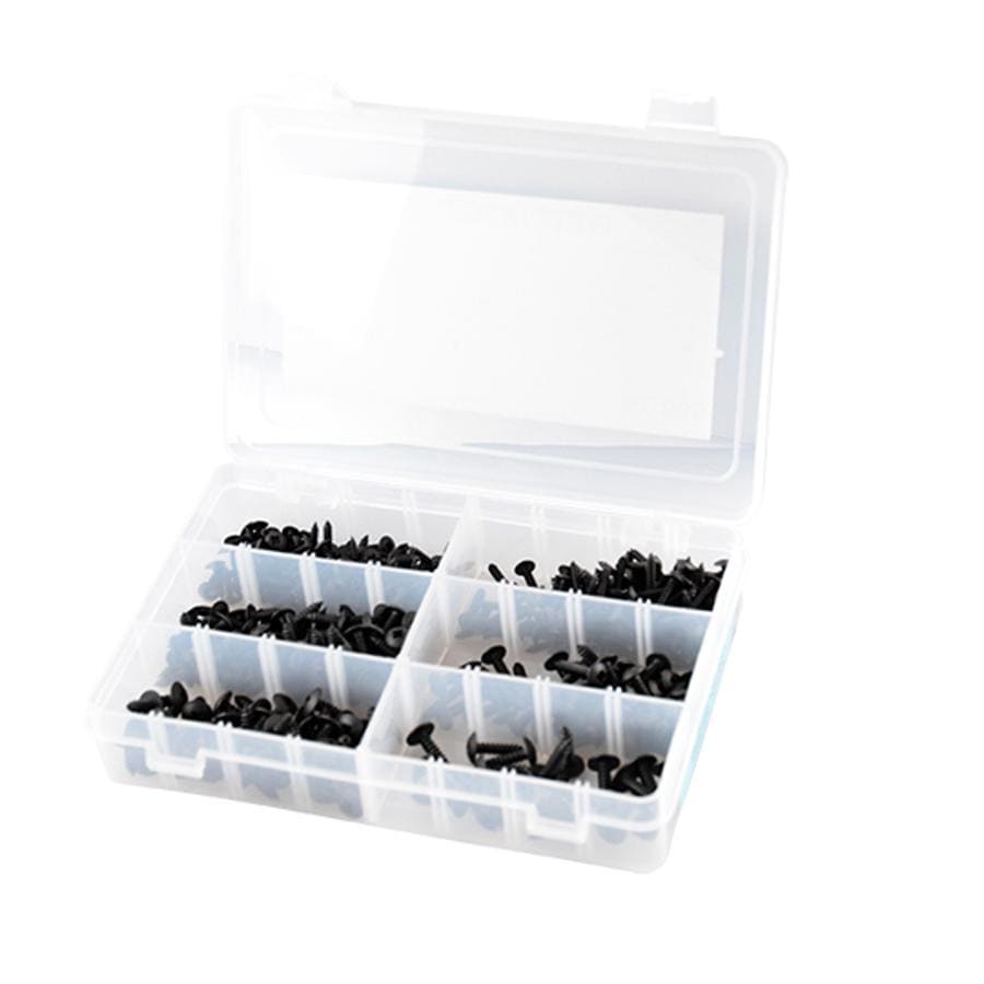 MF96.90105 Kit viti lamiera (6x1/2 - 8x1/2 - 10x1/2 - 6x3/4 - 8x3/4 - 10x3/4) 420 pezzi, COD: MF96.90105