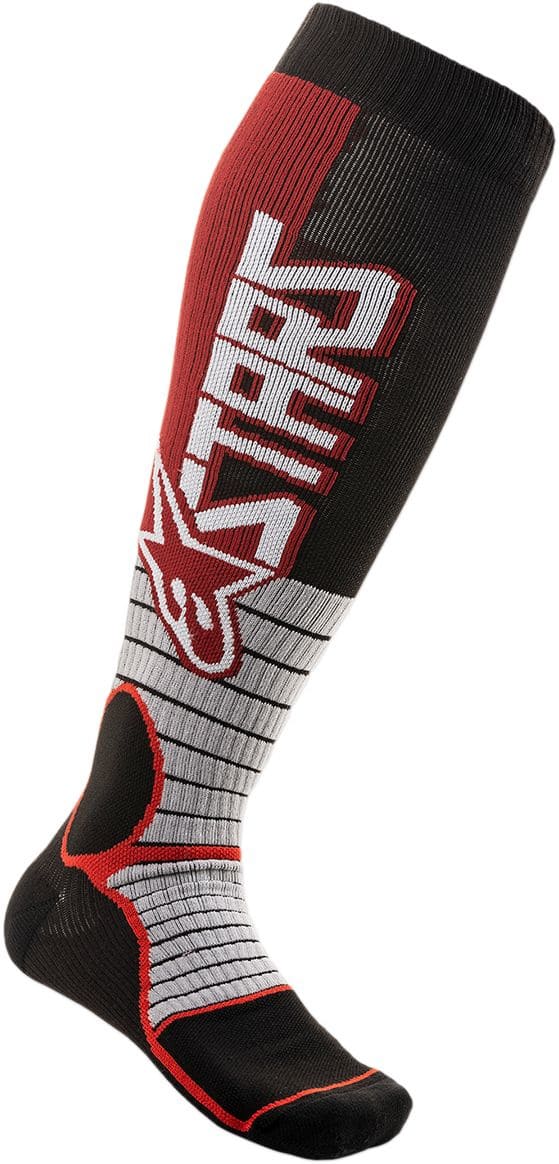 ALP34310523 Calze MX Alpinestars MX Pro rosso / nero L