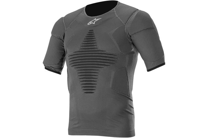 ALP27010975 Canotto sotto pettorina Alpinestars A-0 anthracite / nero L/XL - Billaricambi SRLS