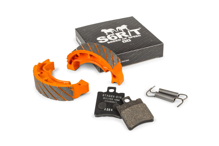 S6-1021010/PACK Pastiglie + ganasce freno Stage6 Sport Minarelli, COD: S6-1021010/PACK