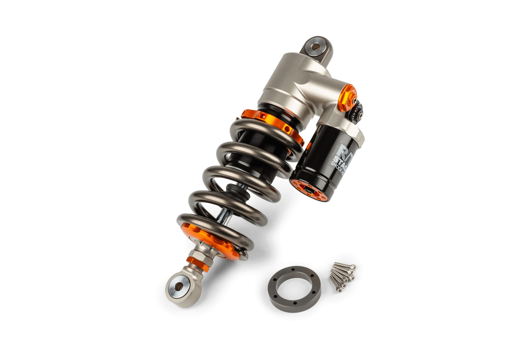 S6-14619901 Ammortizzatore posteriore Stage6 R/T Pit Bike / MiniGp 305 - 325mm, COD: S6-14619901