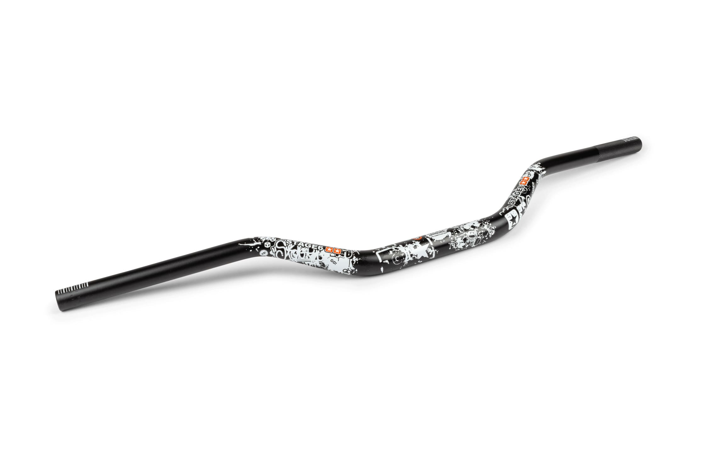 S6-197015/BK Manubrio Motocross Stage6 Fatbar Design 28,6mm nero, COD: S6-197015/BK