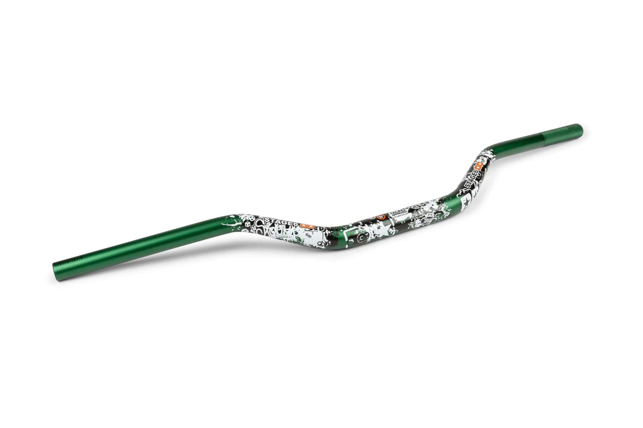 S6-197015/GR Manubrio Motocross Stage6 Fatbar Design 28,6mm verde, COD: S6-197015/GR
