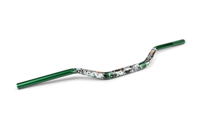 S6-197015/GR Manubrio Motocross Stage6 Fatbar Design 28,6mm verde, COD: S6-197015/GR