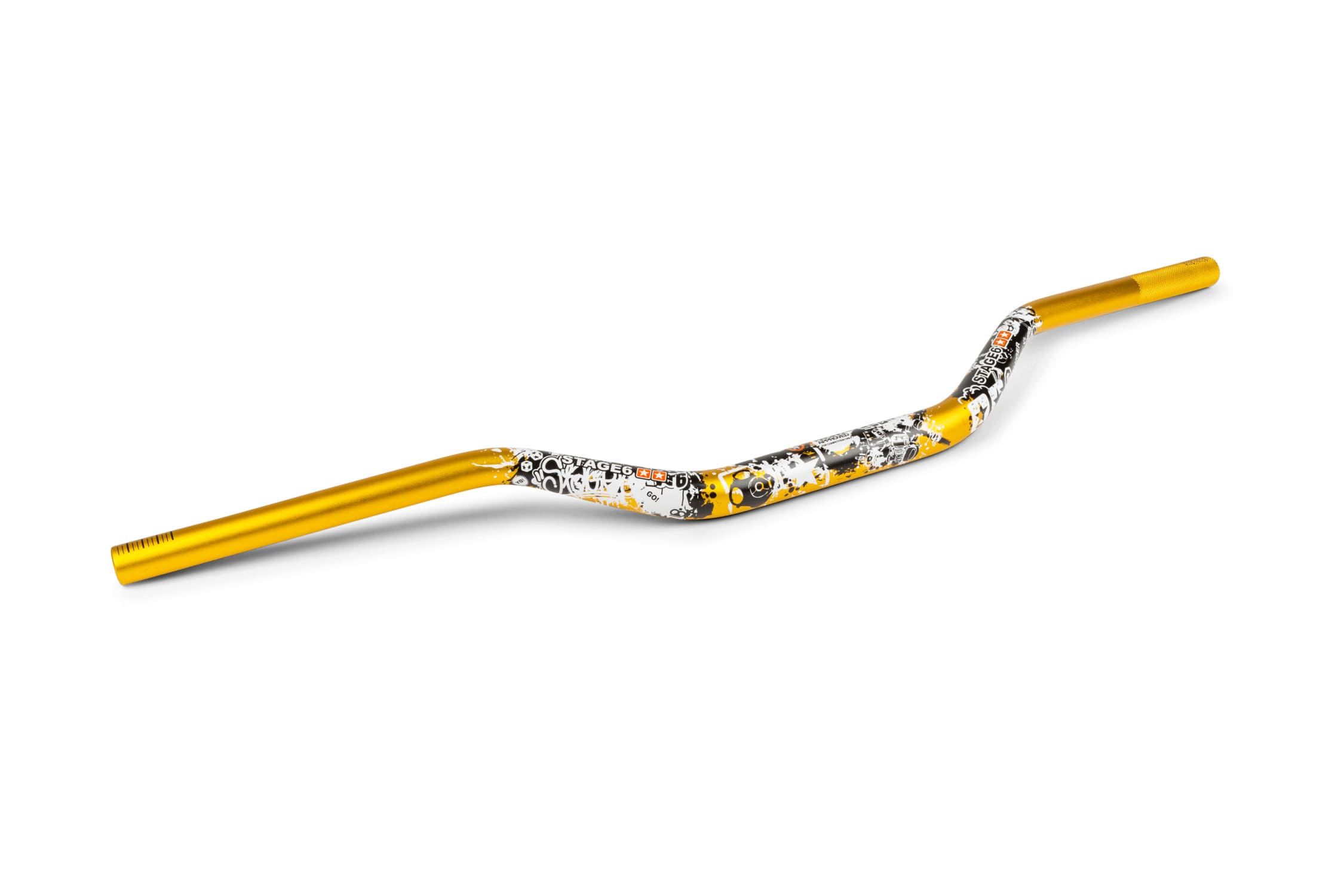 S6-197015/YE Manubrio Motocross Stage6 Fatbar Design 28,6mm giallo, COD: S6-197015/YE