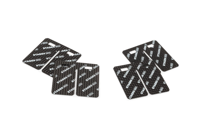 S6-32500/CA Lamelle in Carbonio per Valvola Lamellare Stage6 VFORCE3 by Tassinari, 45°, 0.35mm, COD: S6-32500/CA