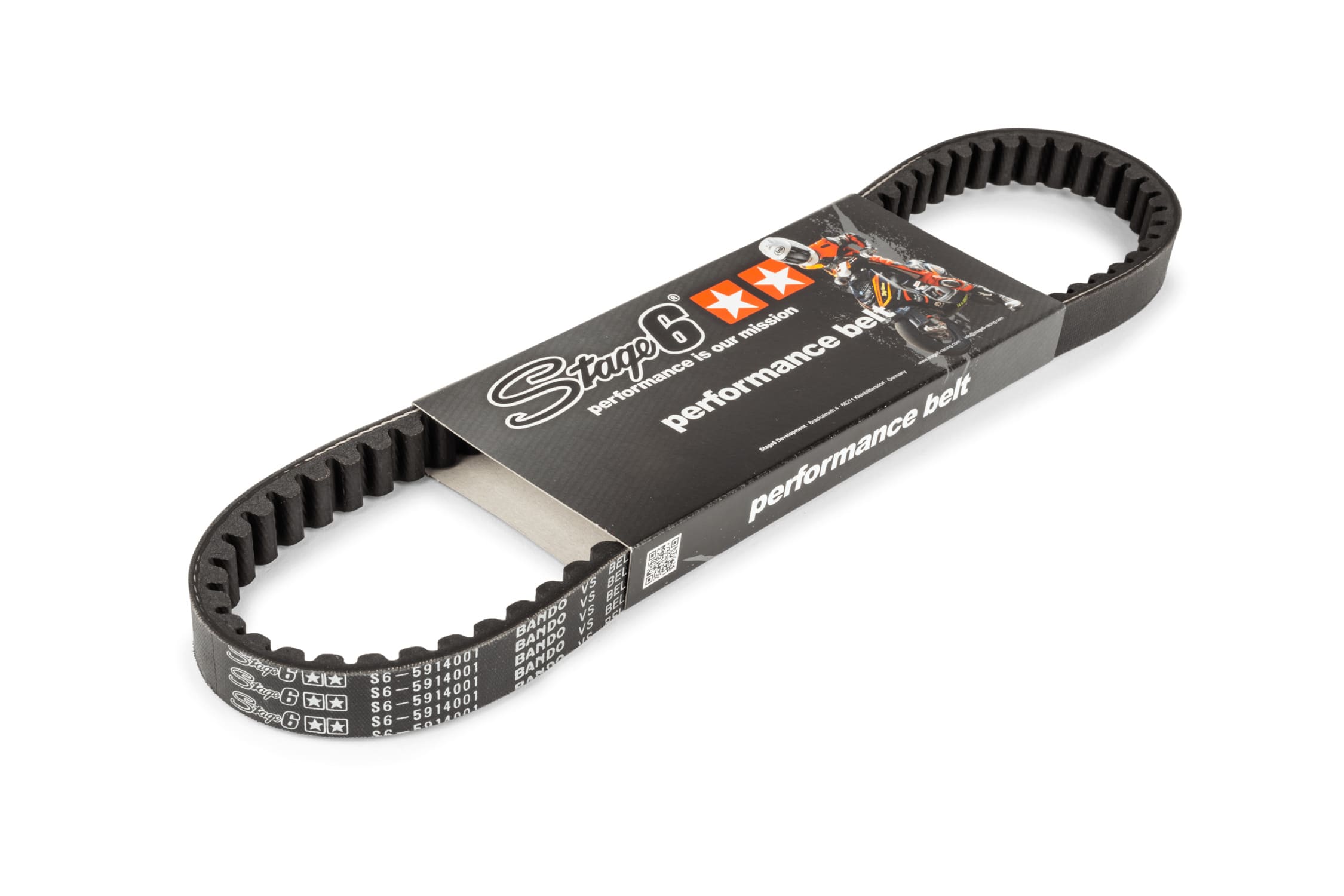 S6-5914001 Stage6 Pro Belt Drive Belt, Piaggio new long