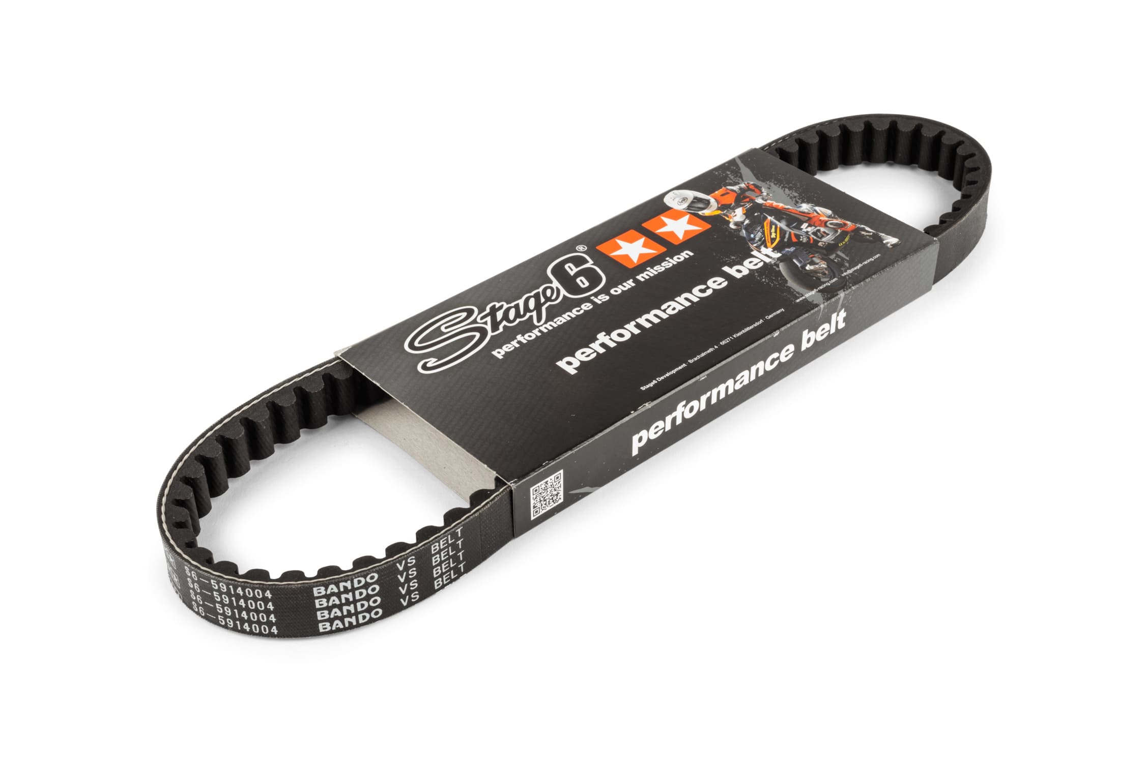 S6-5914004 Stage6 Pro Belt Drive Belt, Piaggio old short