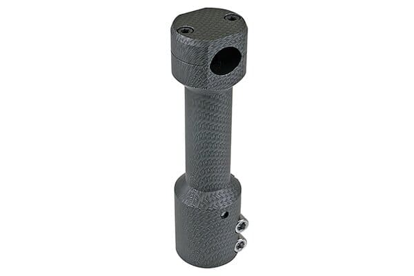 STR-005.01/CA Mozzo per Manubrio STR8 Yamaha Aerox / MBK Nitro, reallook carbonio, COD: STR-005.01/CA