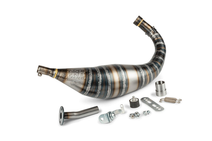 S6-96188851 Marmitta (senza silenziatore) Stage6 R/T 80 - 90cc Minarelli AM6, COD: S6-96188851