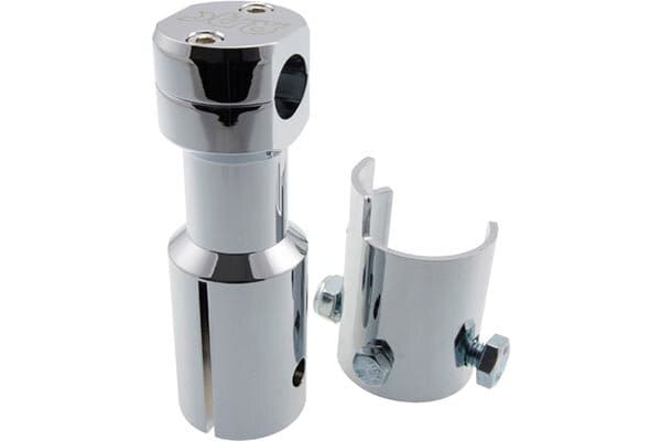 STR-005.03/CR STR8 Mozzo per Manubrio , Peugeot Speedfight / Trekker / Vivacity, vero cromo, COD: STR-005.03/CR