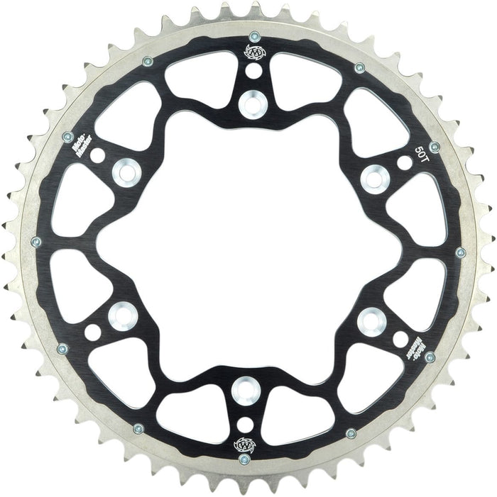 MMAST-12112181 Corona Moto Master 520 Fusion 49 denti nero KXF 250 / 450, COD: MMAST-12112181