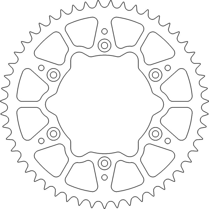 MMAST-12112225 Corona Moto Master 520 alluminio 42 denti arancione KTM / Husqvarna, COD: MMAST-12112225
