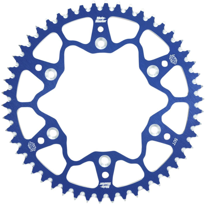 MMAST-12112310 Corona Moto Master 520 alluminio 49 denti blu YZ / YZF, COD: MMAST-12112310