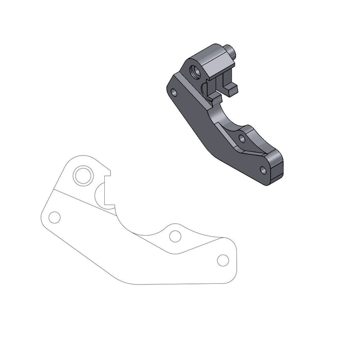 MMAST-17020139 Supporto pinza freno Moto Master 270mm YZ / YZF fino 2006, COD: MMAST-17020139