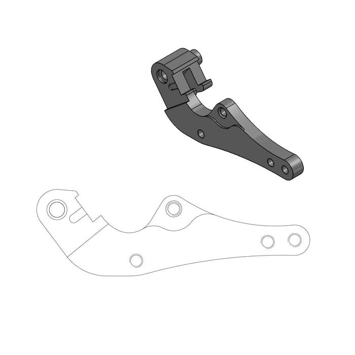 MMAST-17020143 Supporto pinza freno Moto Master Supermotard Street KTM / Husqvarna, COD: MMAST-17020143