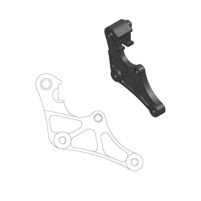 MMAST-17040431 Supporto pinza freno Moto Master Street 320mm YZF dopo 2016, COD: MMAST-17040431