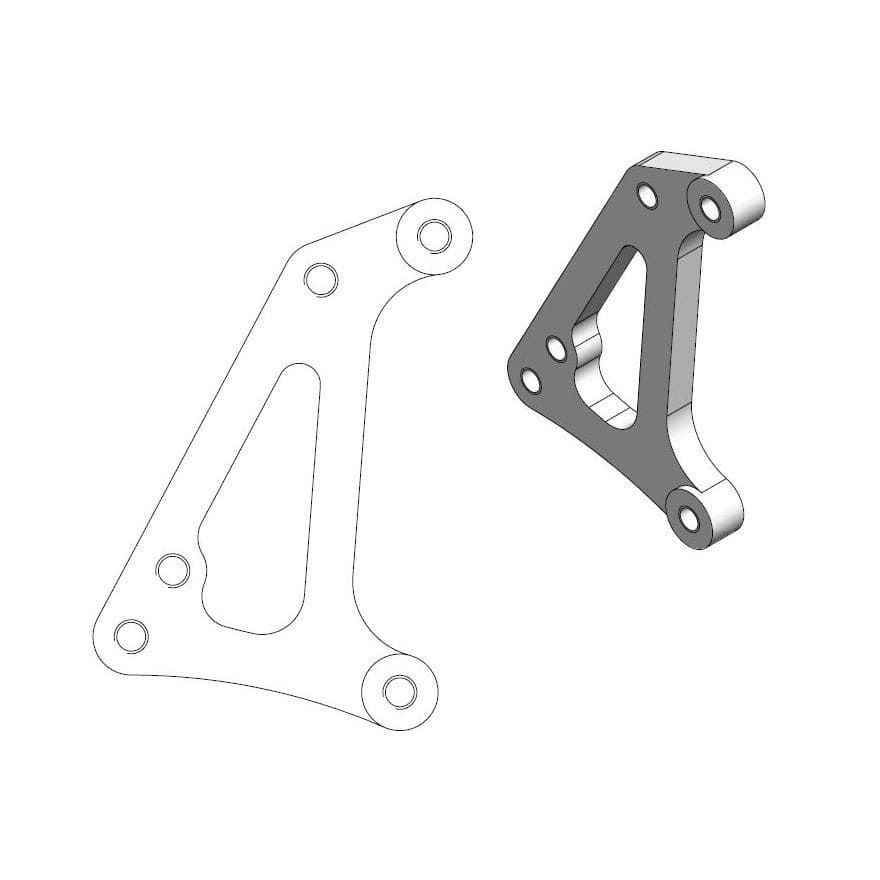 MMAST-17040443 Supporto pinza freno Moto Master 320 Sherco, COD: MMAST-17040443