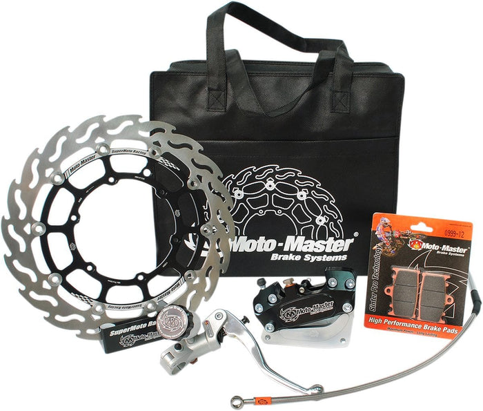 MMAST-17040487 Kit freno completo Moto Master Supermoto Racing 320mm CRF dopo 2015, COD: MMAST-17040487
