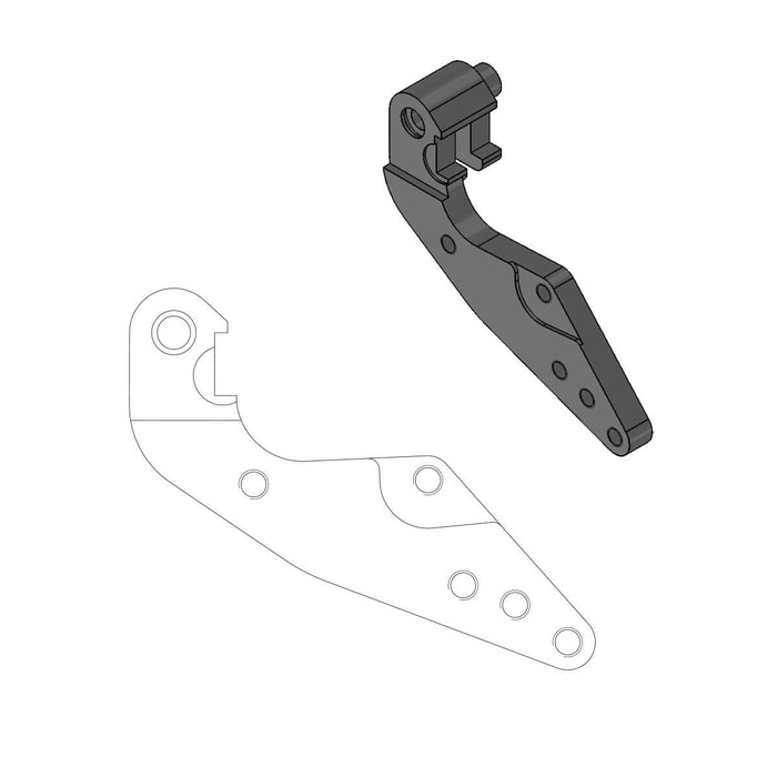MMAST-17420353 Supporto pinza freno 298mm Moto Master EXC fino 2009, COD: MMAST-17420353