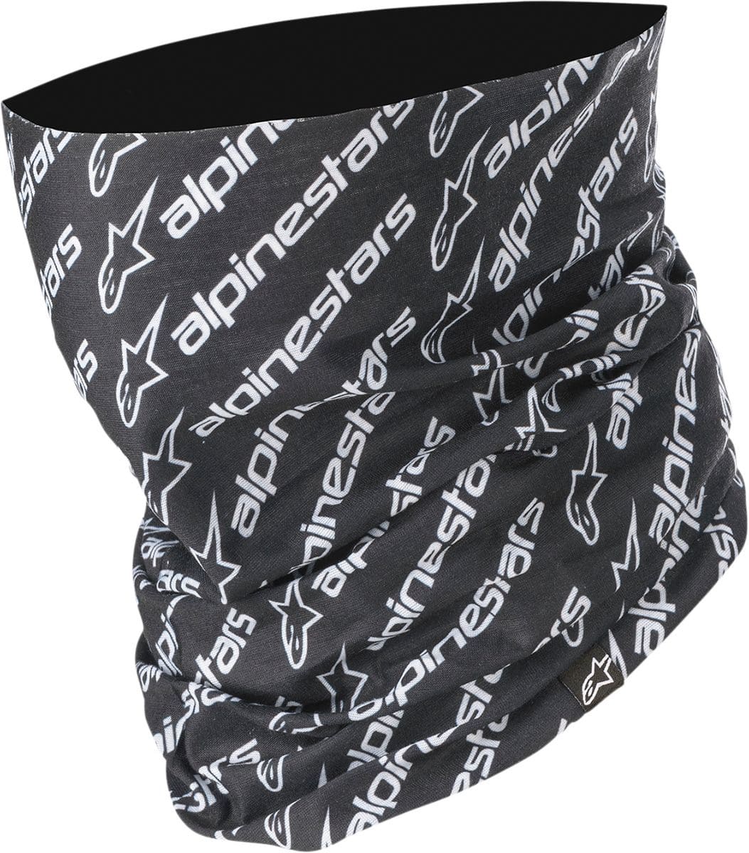 ALP25020242 Alpinestars Linear Motorcycle Handkerchief Black/White