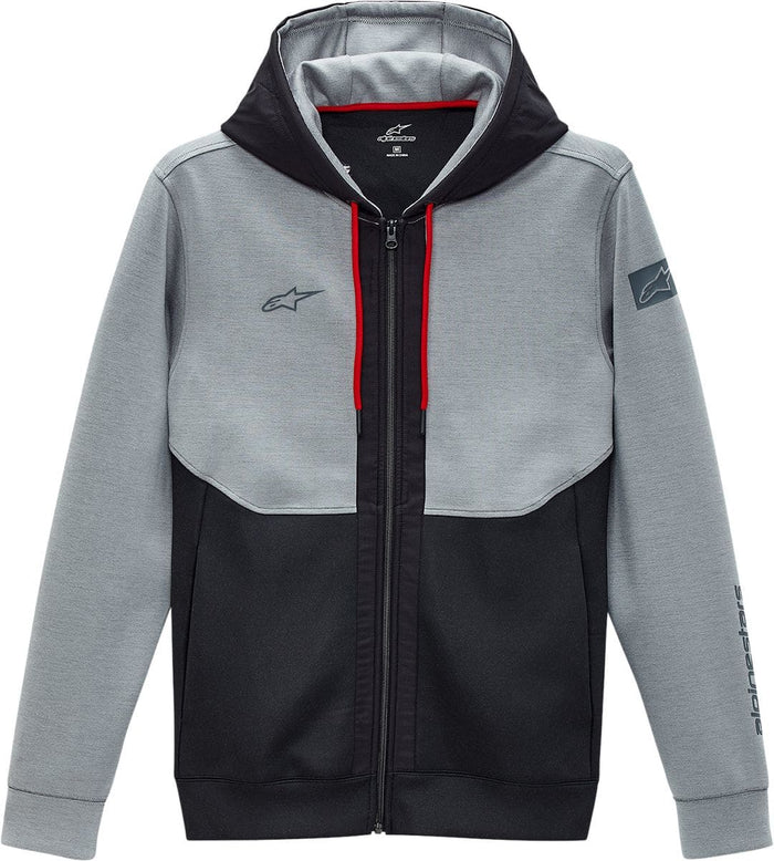 ALP30505761 Hoody con zip Alpinestars Exotech Tech grigio/nero 2XL