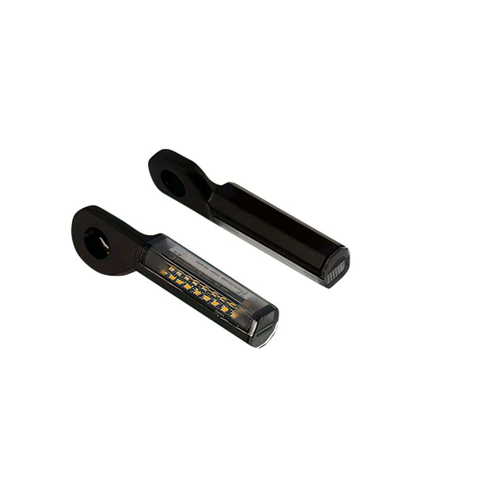 CGN506654 Frecce LED fissaggio specchietto Metalhorn sequenziale nero omologato CE