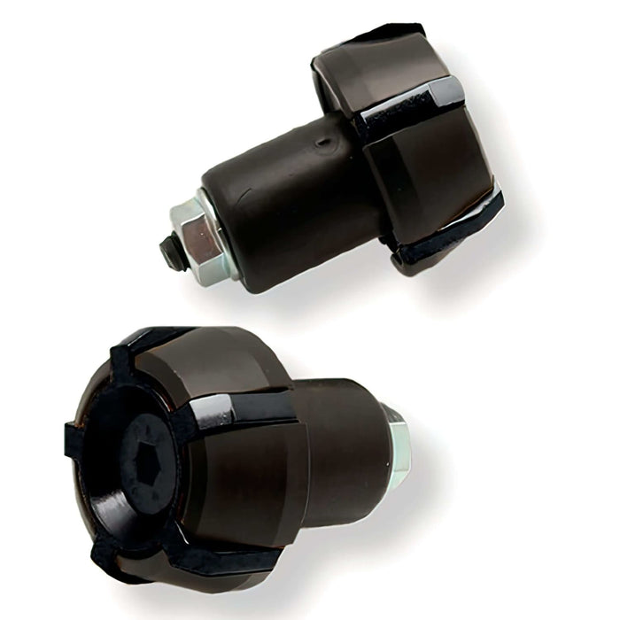 CGN511993 Antivibranti manubrio d.18mm Harlem nero / nero, COD: CGN511993