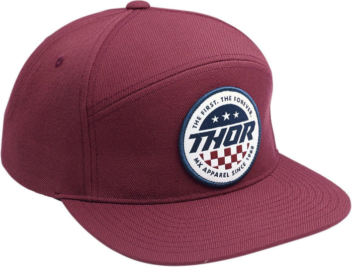 TH25013234 Cappellino Thor S20 Patriot rosso vino