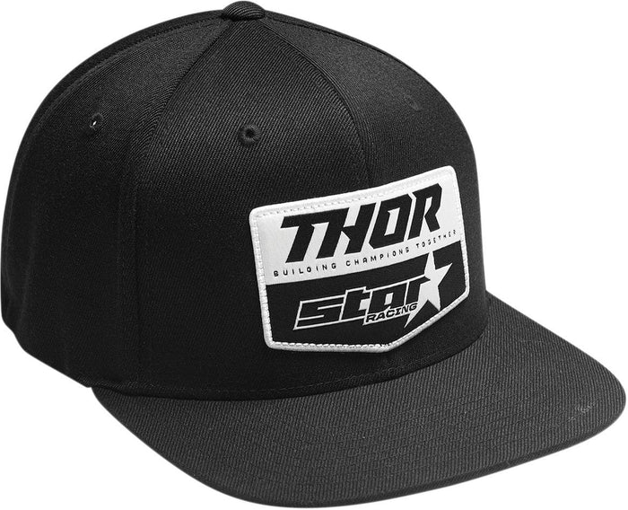 TH25013403 Cappellino Thor Star Racing Chevron nero