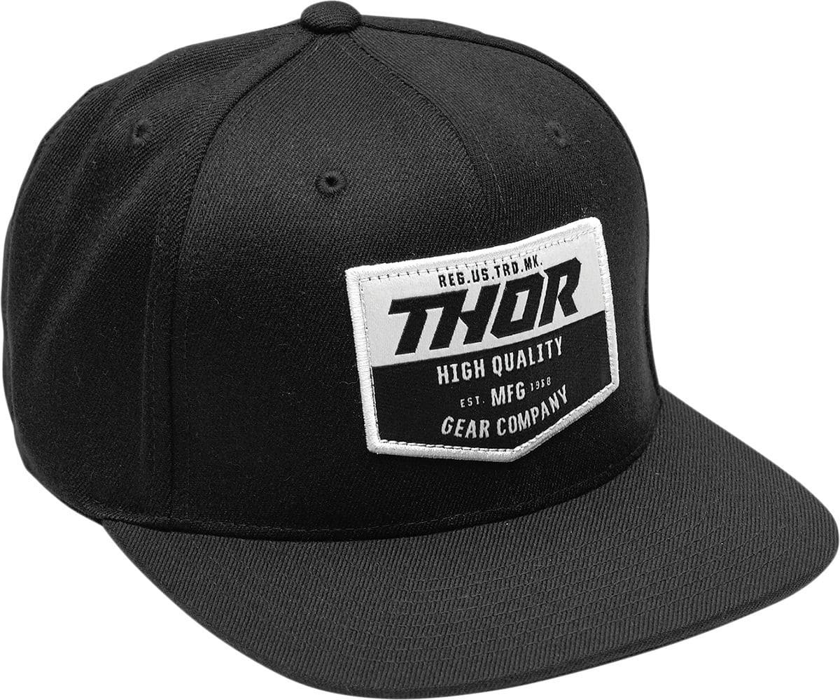TH25013437 Thor Chevron Snapback Cap Black