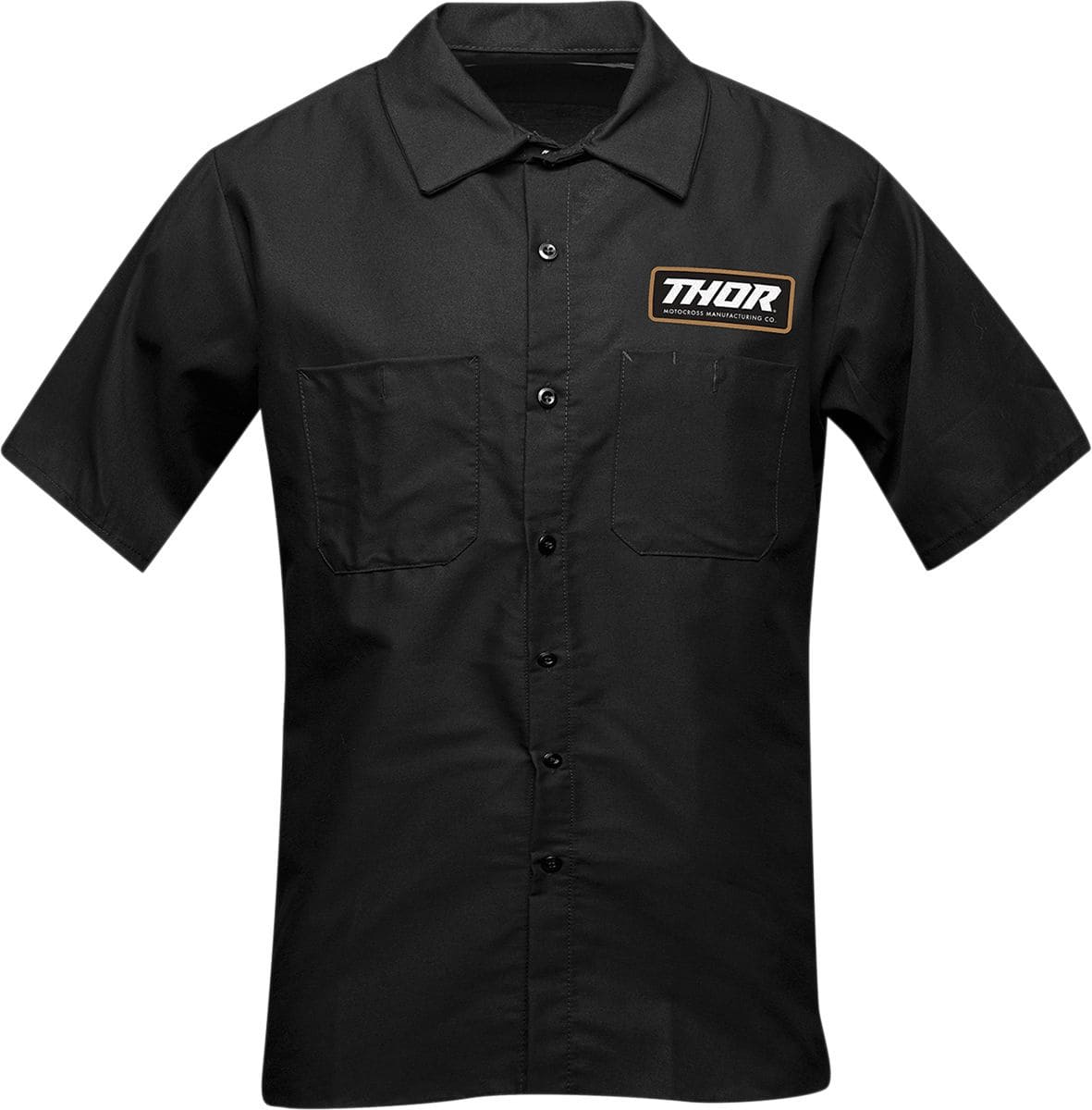 TH30402617 Camicia manica corta Thor S9 Work nero 2XL