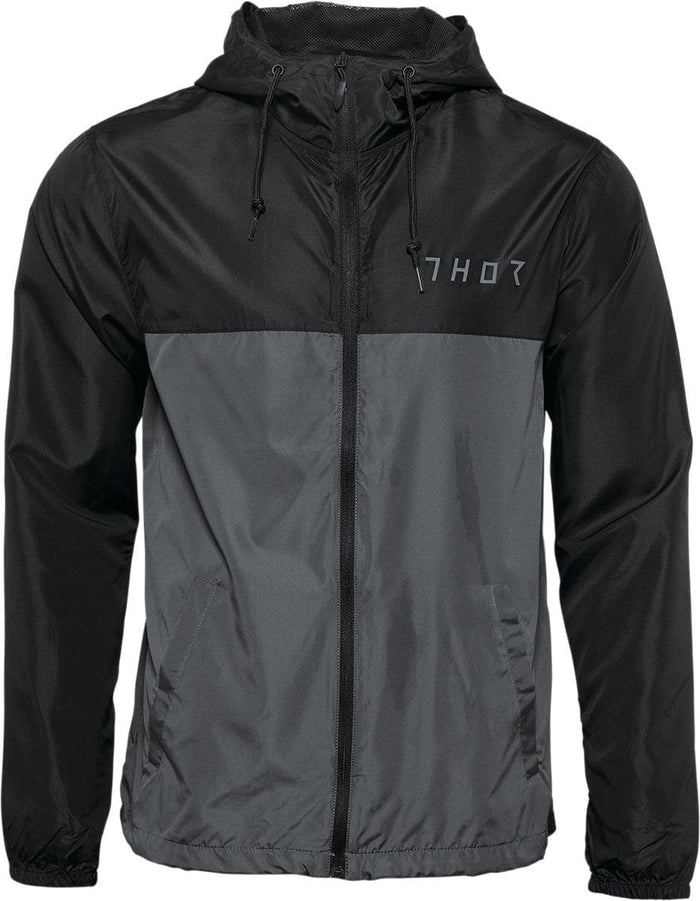 TH30011294 Giacca a vento Thor Division nero/antracite 2XL